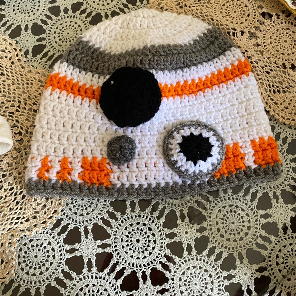 Star Wars BB8 Hand crocheted Hat NEW - Picture 14 of 15
